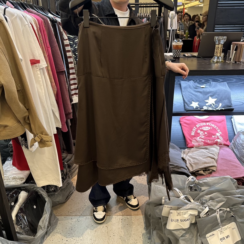 LE ETOILE東大門㊣代購女裝新款人氣時尚熱賣真品25秋冬長裙LE ETOILE長裙