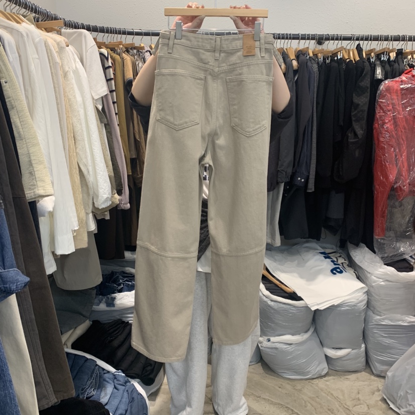 ALMOND PEPE東大門㊣實拍女裝新款真品時尚推薦25秋冬休閑褲ALMOND PEPE休閑褲