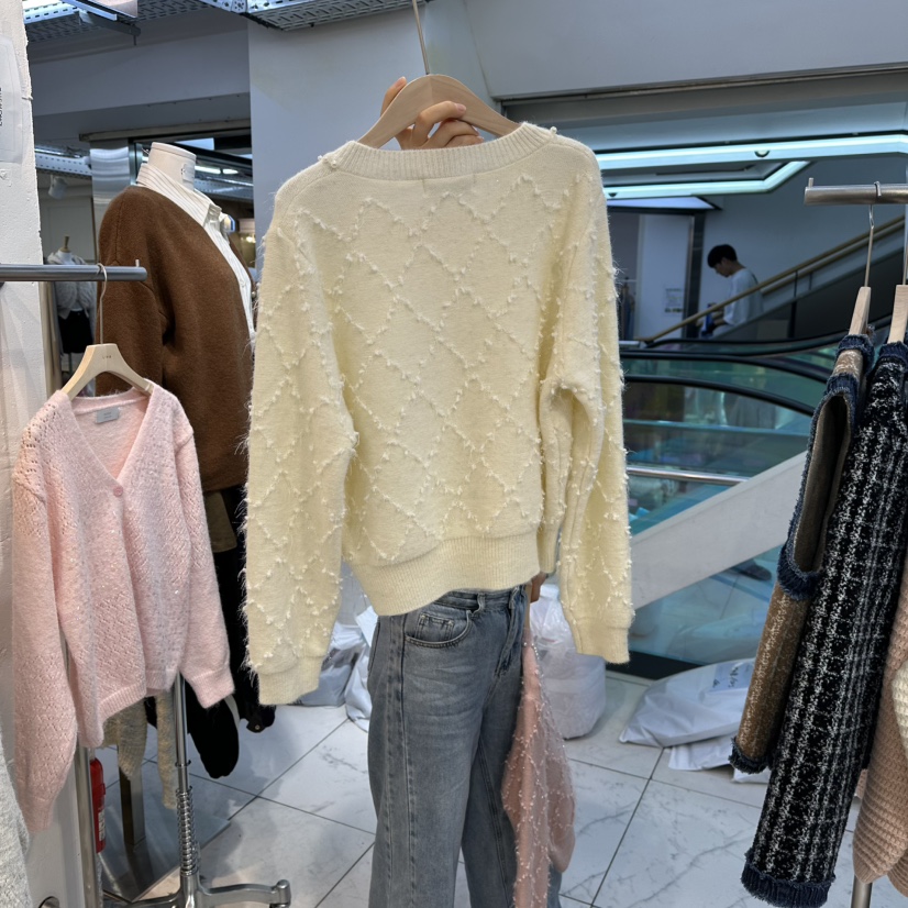 FLY FLY東大門㊣直郵女裝新款真品職業人氣熱賣推薦毛衣開衫FLY FLY毛衣