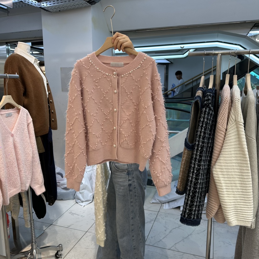 FLY FLY東大門㊣直郵女裝新款真品職業人氣熱賣推薦毛衣開衫FLY FLY毛衣圖色1