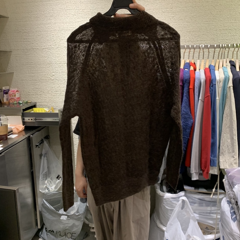 B_GARDER韓國直郵㊣女裝新款人氣真品25秋冬時尚針織衫羊駝毛B.GARDER針織衫