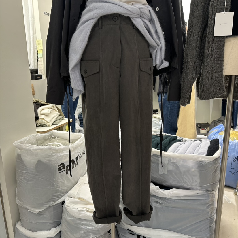 NOPSIS東大門㊣實拍女士新品真品人氣25秋冬職業推薦休閑褲NOPSIS休閑褲圖色1