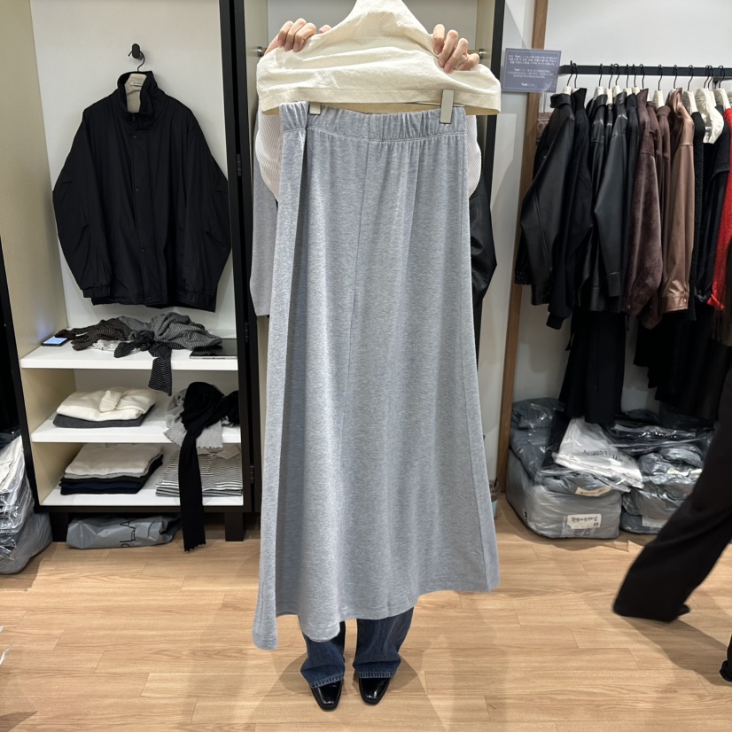 MUYBIEN東大門㊣直郵女裝新品休閑職業25秋冬熱賣時尚人氣長裙MUYBIEN長裙