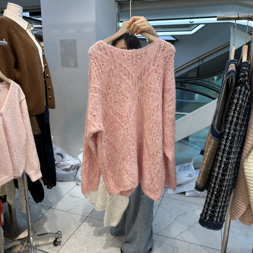 FLY FLY韓國代購㊣女士新品時尚熱賣人氣25秋冬真品推薦毛衣FLY FLY毛衣圖色1