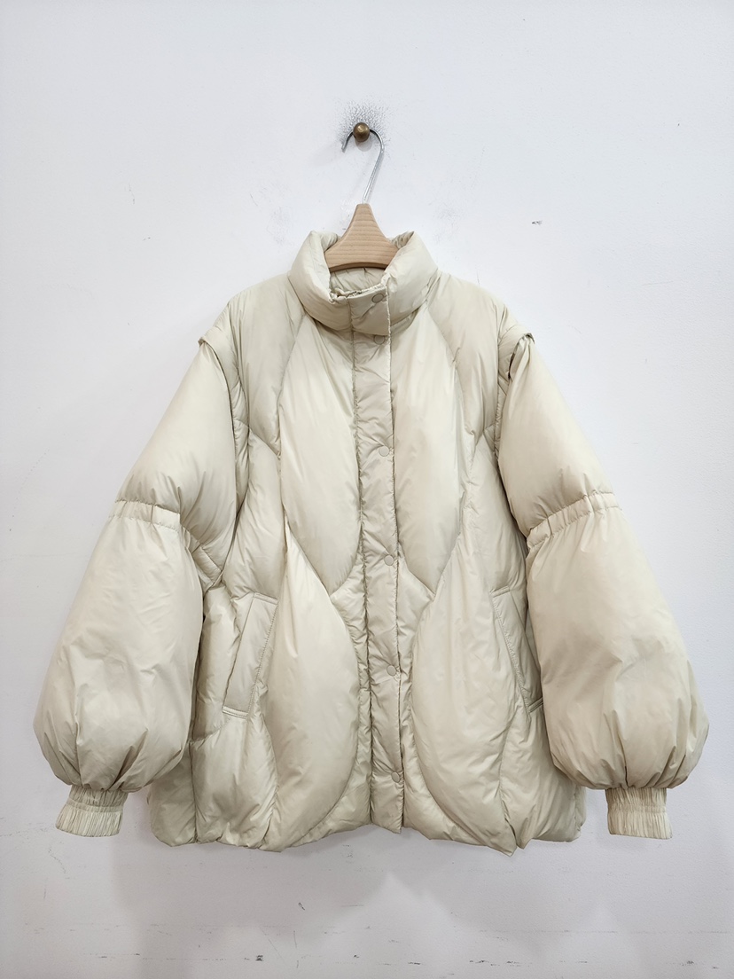 LE MIU韓國直郵㊣女裝新款真品職業人氣25秋冬短款羽絨服填充LE_MIU短款羽絨服圖色1