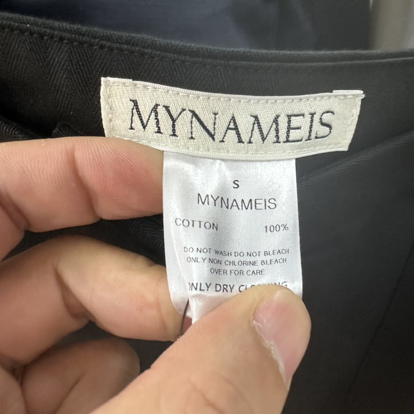 MYNAMEIS東大門㊣代購女士新款休閑職業25秋冬人氣真品休閑褲MYNAMEIS休閑褲