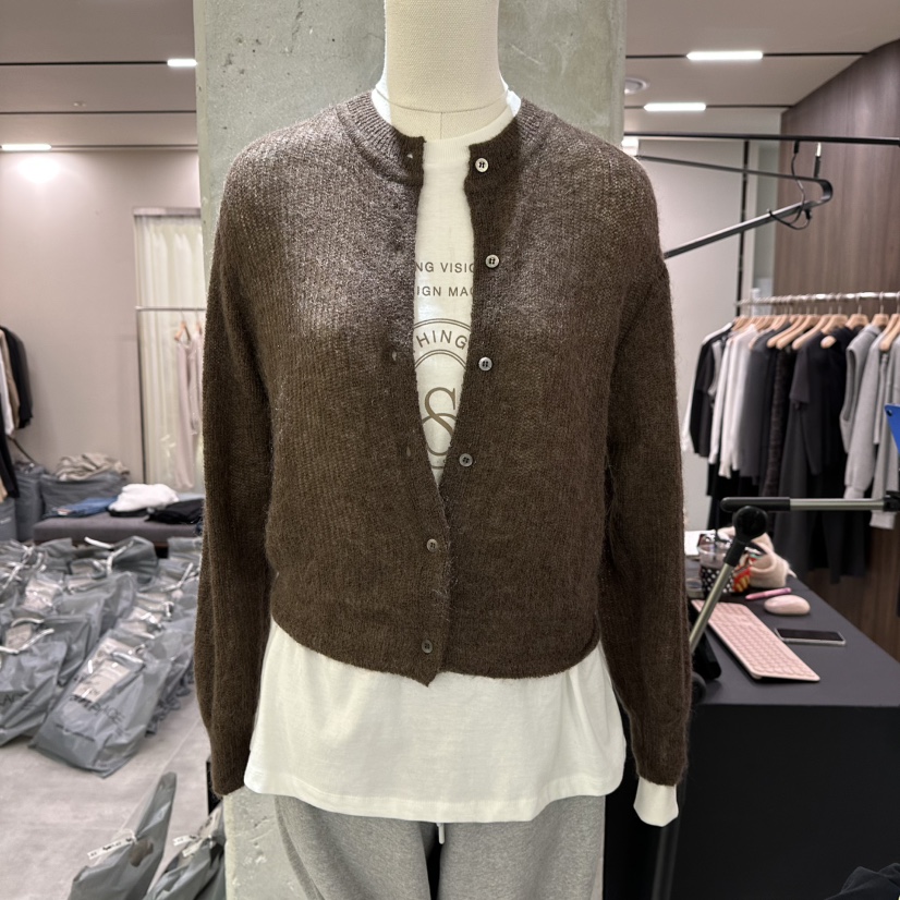 URBANSTORY/REMAKING東大門㊣代購女士新款推薦針織衫馬海毛Remaking/URBANSTORY針織衫圖色4