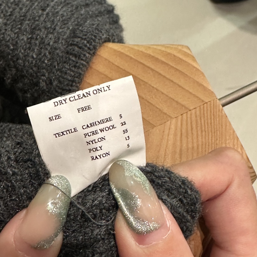 ANDMORE BUTTON韓國代購㊣女裝新品職業時尚真品馬甲羊毛羊絨ANDMORE BUTTON馬甲