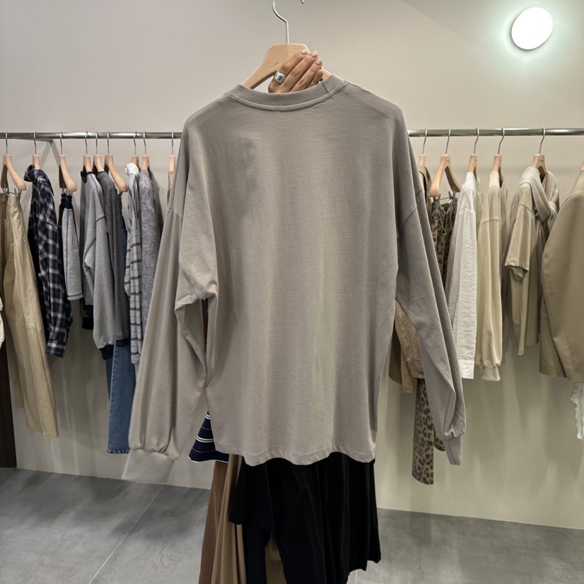URBANSTORY/REMAKING東大門㊣代購女裝新品職業時尚長袖T恤Remaking/URBANSTORY長袖T恤