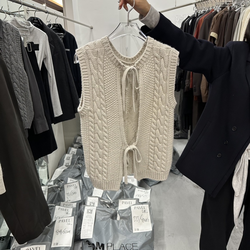 PAVEL韓國代購㊣女裝新品時尚推薦熱賣休閑吊帶背心不含內搭PAVEL吊帶/背心