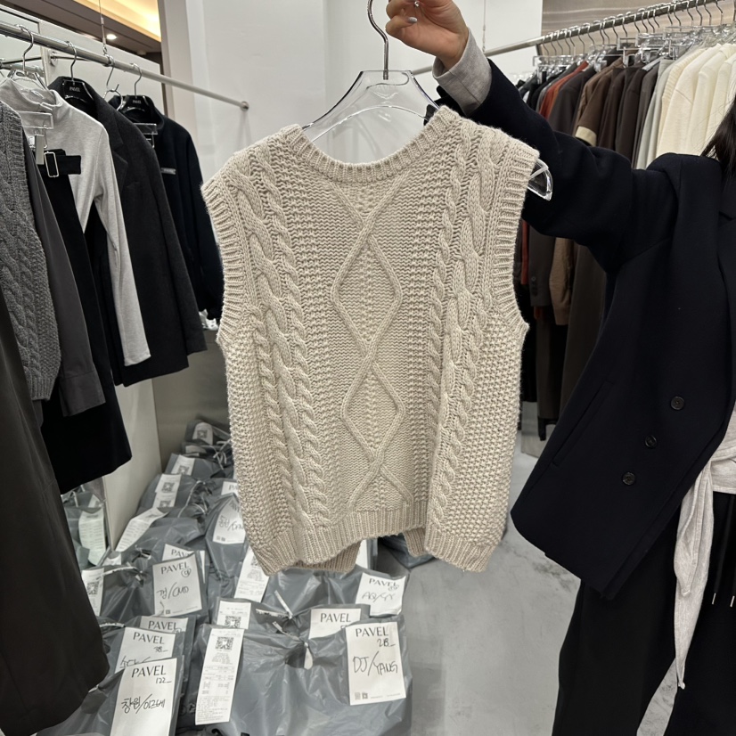 PAVEL韓國代購㊣女裝新品時尚推薦熱賣休閑吊帶背心不含內搭PAVEL吊帶/背心圖色3