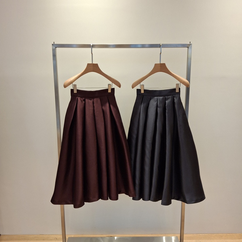 VAN NZILL韓國直郵㊣女裝新品25秋冬半身裙中短裙百褶褶裙VAN NZILL半身裙/中短裙