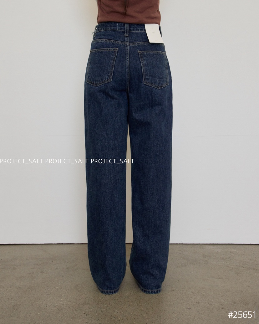 PROJECT SALT東大門㊣實拍女士新品25秋冬牛仔褲PROJECTSALT牛仔褲