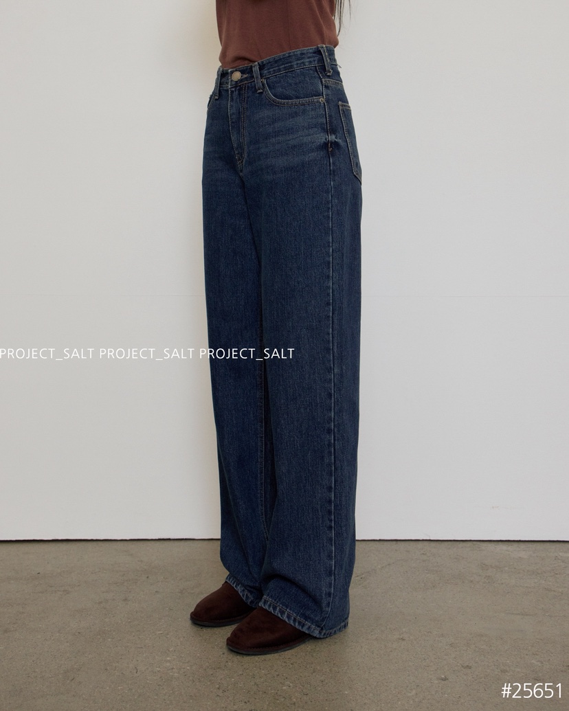 PROJECT SALT東大門㊣實拍女士新品25秋冬牛仔褲PROJECTSALT牛仔褲