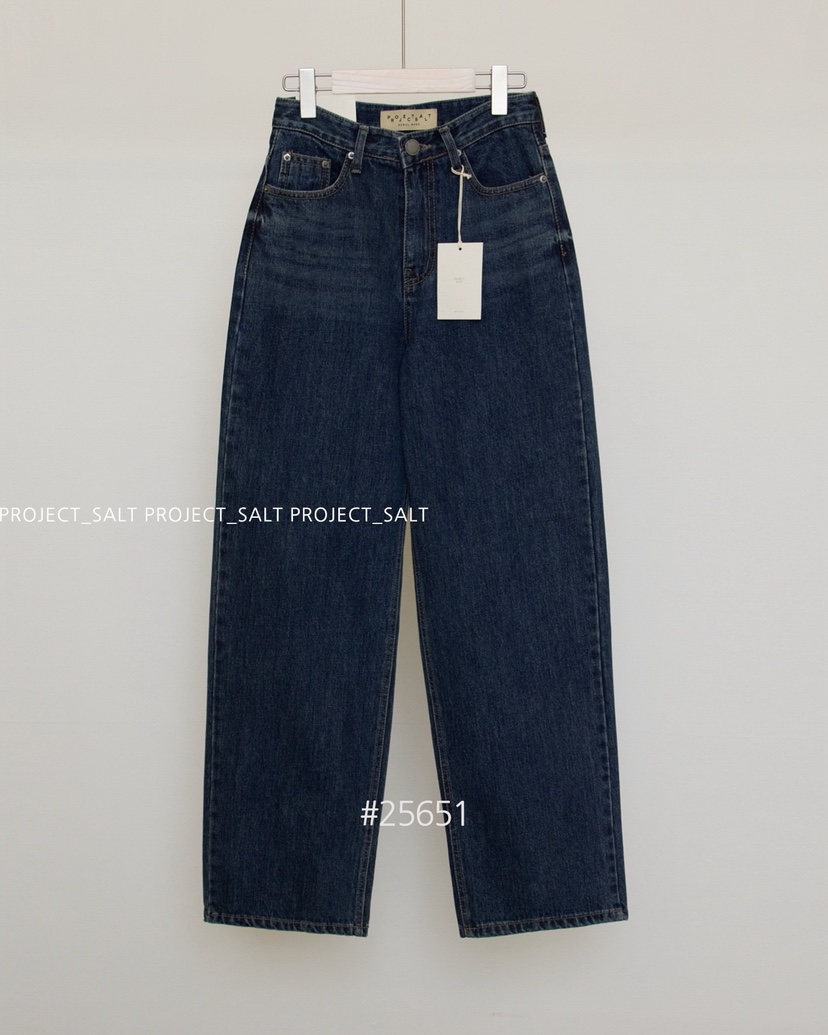 PROJECT SALT東大門㊣實拍女士新品25秋冬牛仔褲PROJECTSALT牛仔褲
