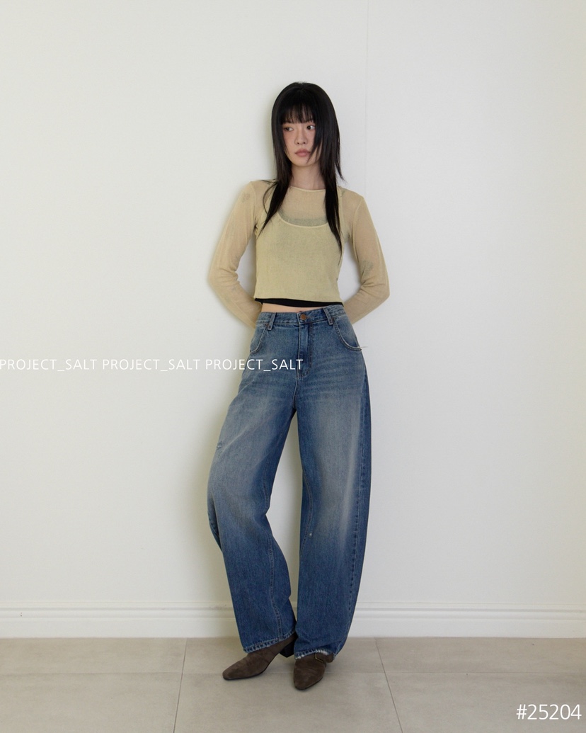 PROJECT SALT韓國代購㊣女士新品人氣牛仔褲PROJECTSALT牛仔褲