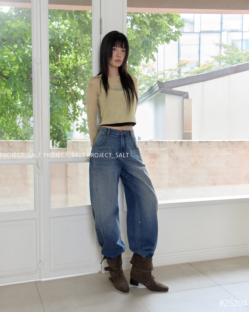 PROJECT SALT韓國代購㊣女士新品人氣牛仔褲PROJECTSALT牛仔褲