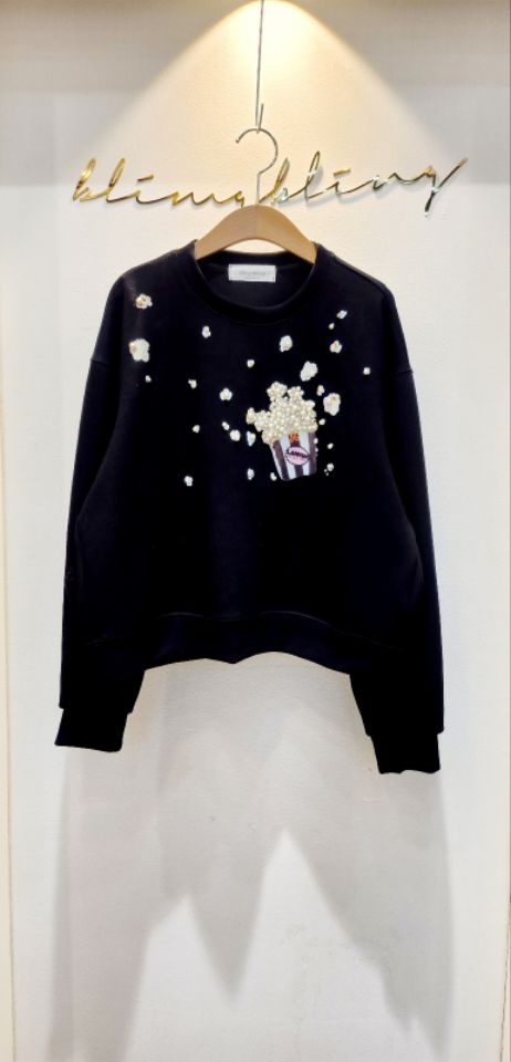 BLING BLING-S東大門㊣直郵女士新品休閑25秋冬熱賣職業衛衣BLING BLING-S衛衣圖色1