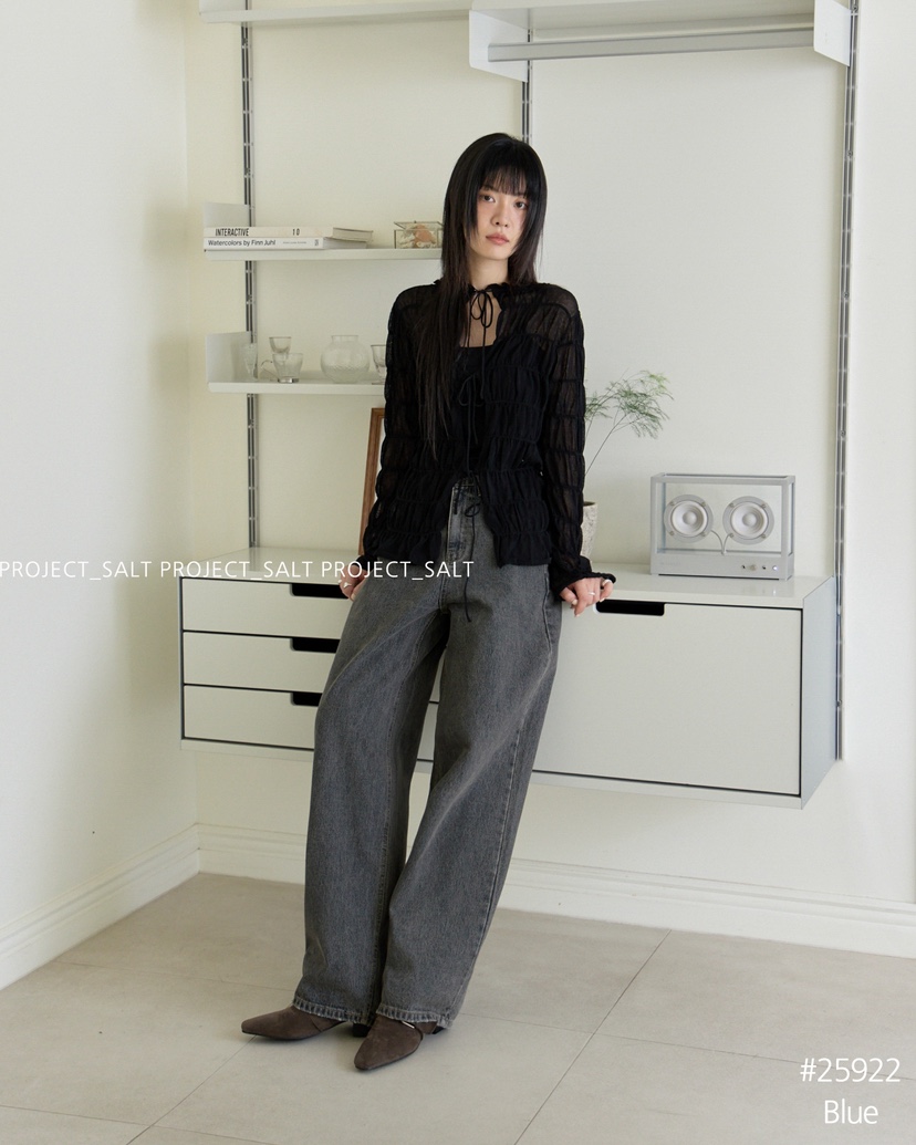 PROJECT SALT韓國直郵㊣女士新款真品牛仔褲PROJECTSALT牛仔褲