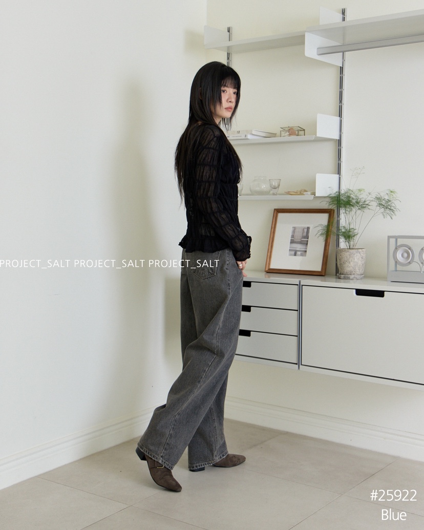 PROJECT SALT韓國直郵㊣女士新款真品牛仔褲PROJECTSALT牛仔褲