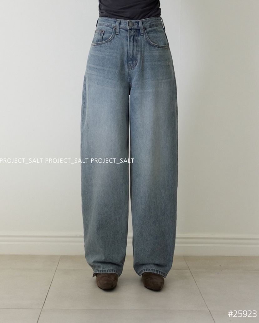 PROJECT SALT韓國直郵㊣女裝新品職業牛仔褲PROJECTSALT牛仔褲圖色1