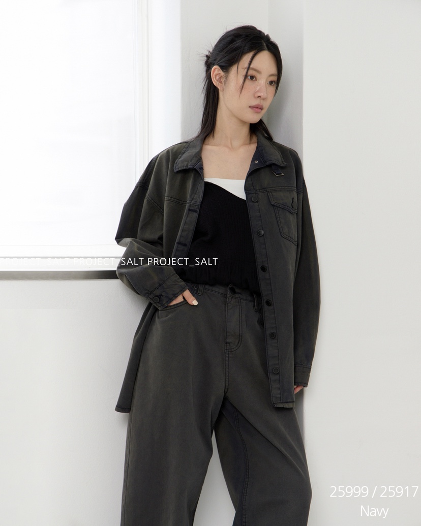 PROJECT SALT韓國代購㊣女士新款休閑夾克PROJECTSALT夾克