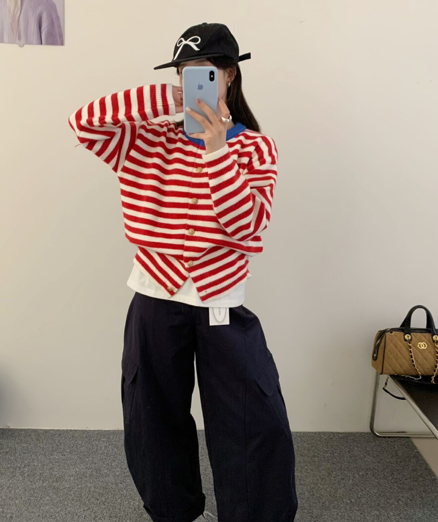 OLA東大門㊣實拍女裝新品熱賣時尚職業人氣推薦25秋冬針織衫mellor/OLA針織衫