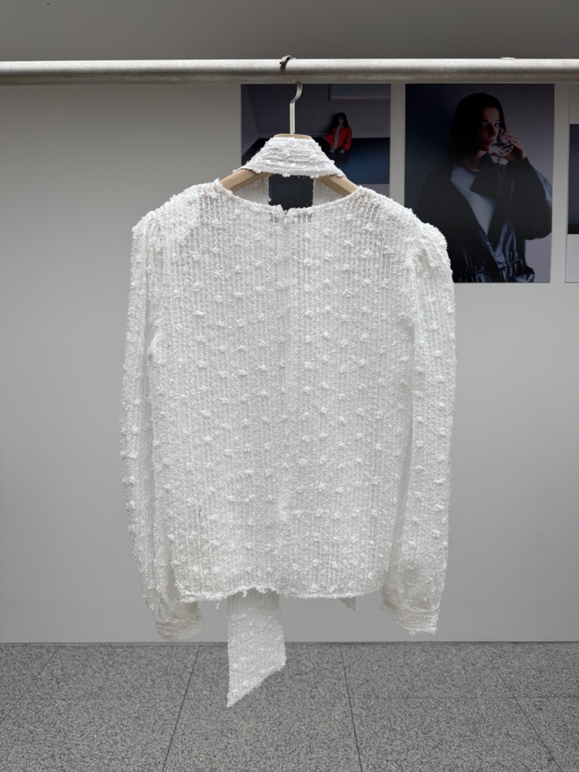 MADE-P東大門㊣直郵女士新品真品休閑25秋冬推薦襯衫蕾絲衫MADE-P襯衫/蕾絲衫
