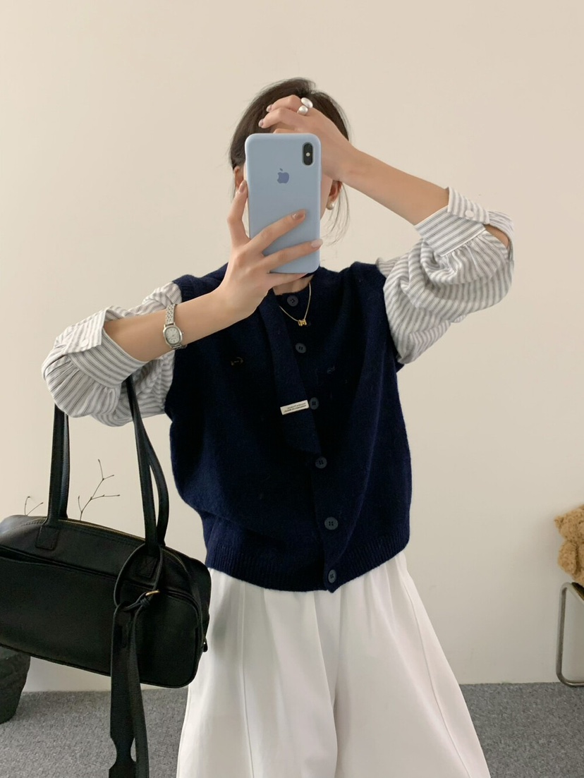 OLA東大門㊣實拍女士新品職業熱賣真品推薦人氣休閑25秋冬針織衫mellor/OLA針織衫
