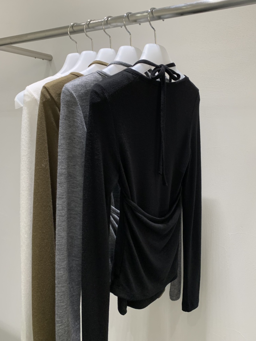 LOVE MOMENT韓國代購㊣女士新品25秋冬熱賣職業長袖T恤套裝LOVE MOMENT長袖T恤