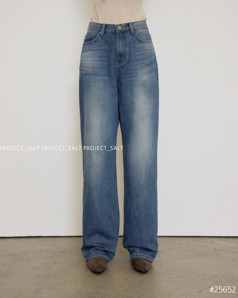 PROJECT SALT東大門㊣代購女士新款休閑牛仔褲PROJECTSALT牛仔褲