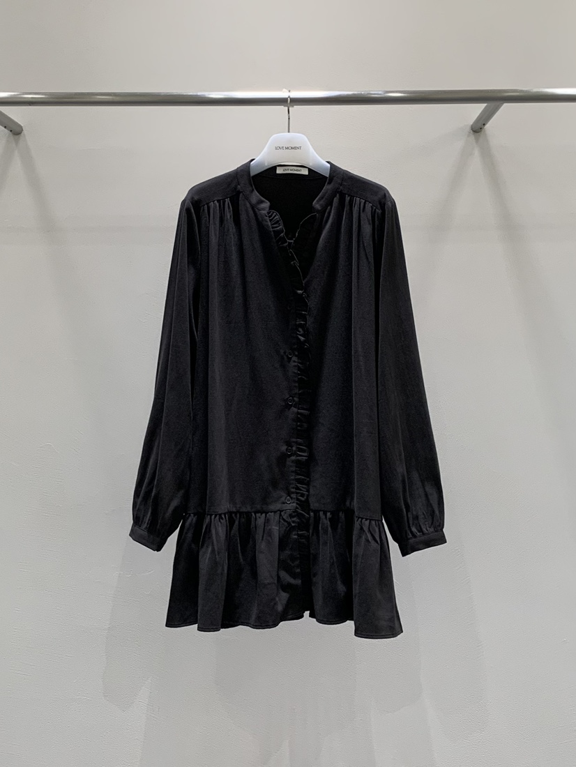 LOVE MOMENT東大門㊣直郵女士新品休閑25秋冬真品熱賣連衣裙LOVE MOMENT連衣裙圖色2