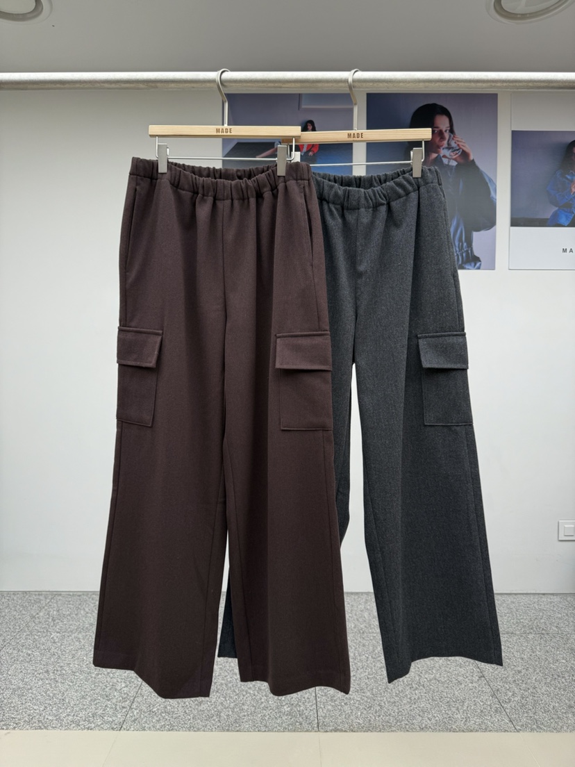 MADE-P東大門㊣實拍女裝新品人氣熱賣休閑推薦25秋冬休閑褲MADE-P休閑褲