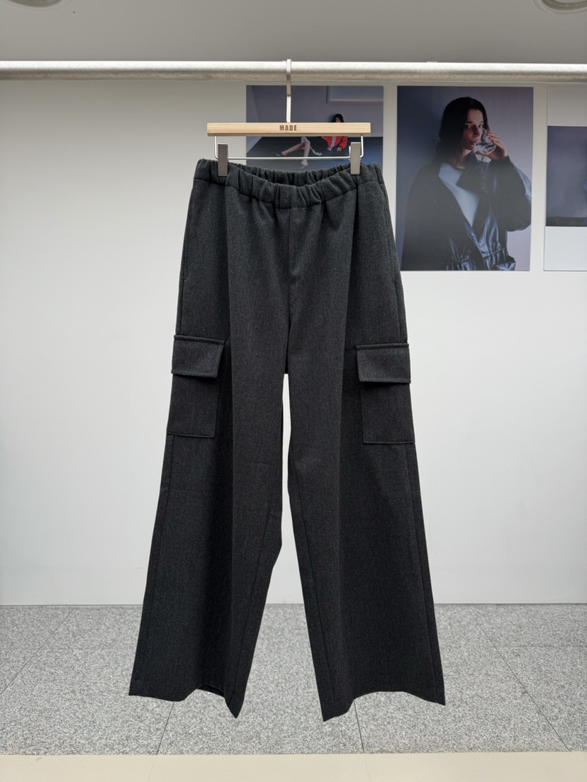 MADE-P東大門㊣實拍女裝新品人氣熱賣休閑推薦25秋冬休閑褲MADE-P休閑褲圖色1
