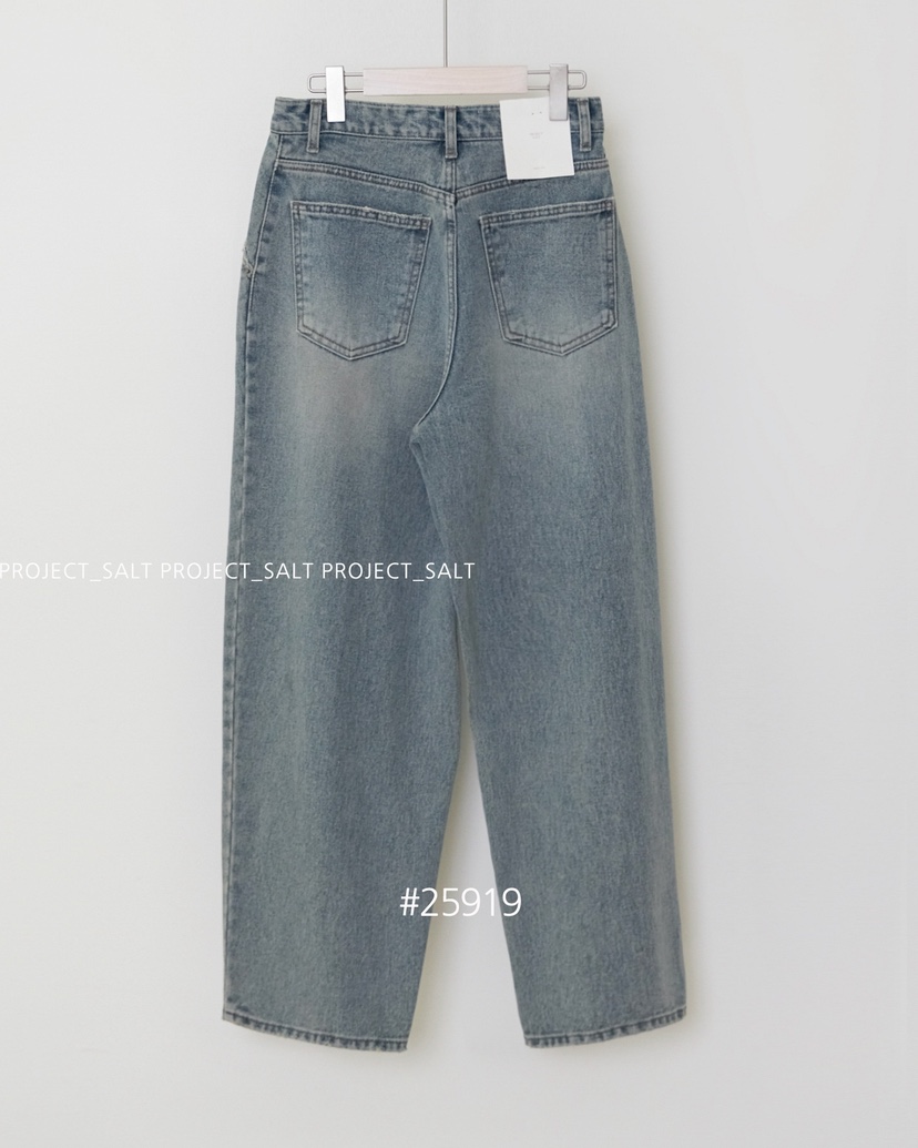 PROJECT SALT東大門㊣代購女士新品25秋冬牛仔褲PROJECTSALT牛仔褲