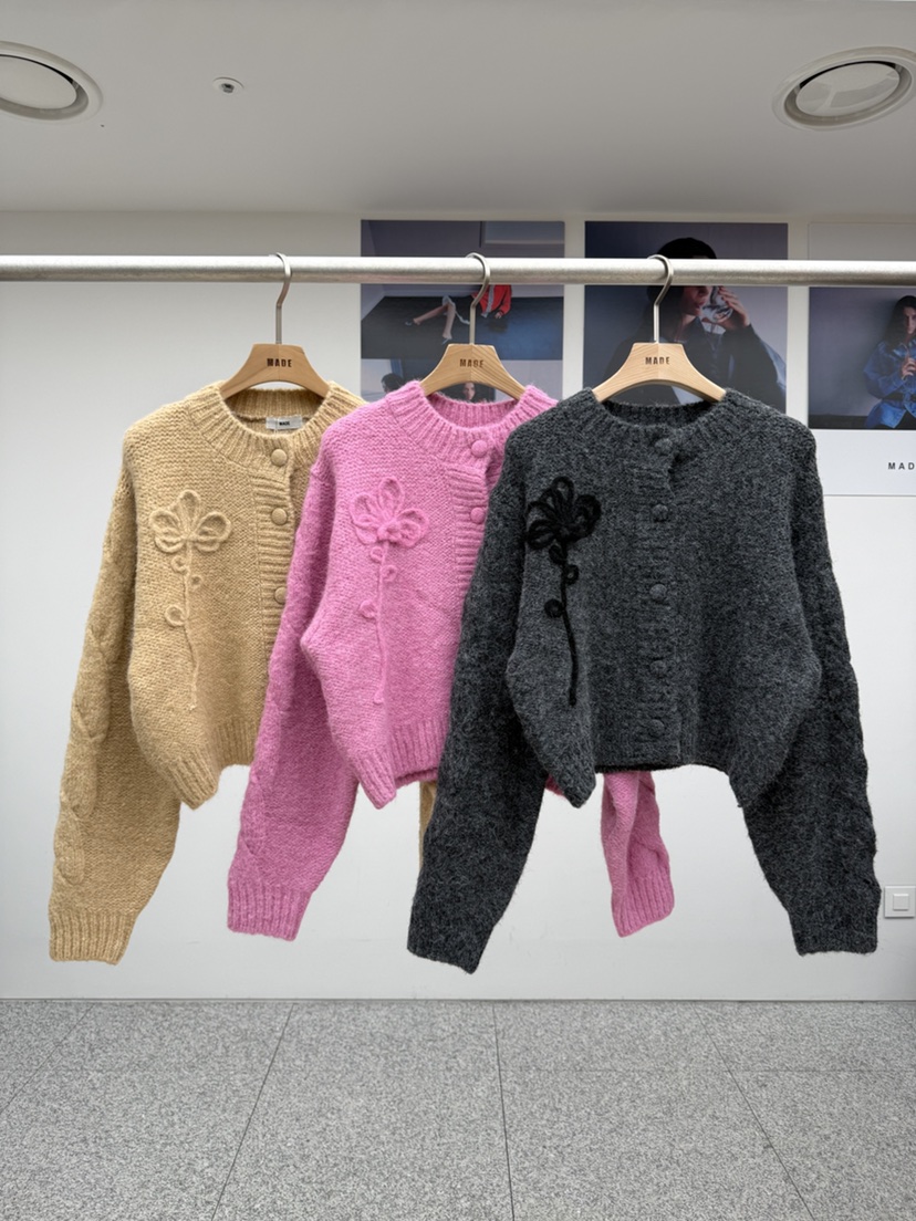 MADE-P東大門㊣代購女裝新款推薦真品休閑時尚職業25秋冬針織衫MADE-P針織衫