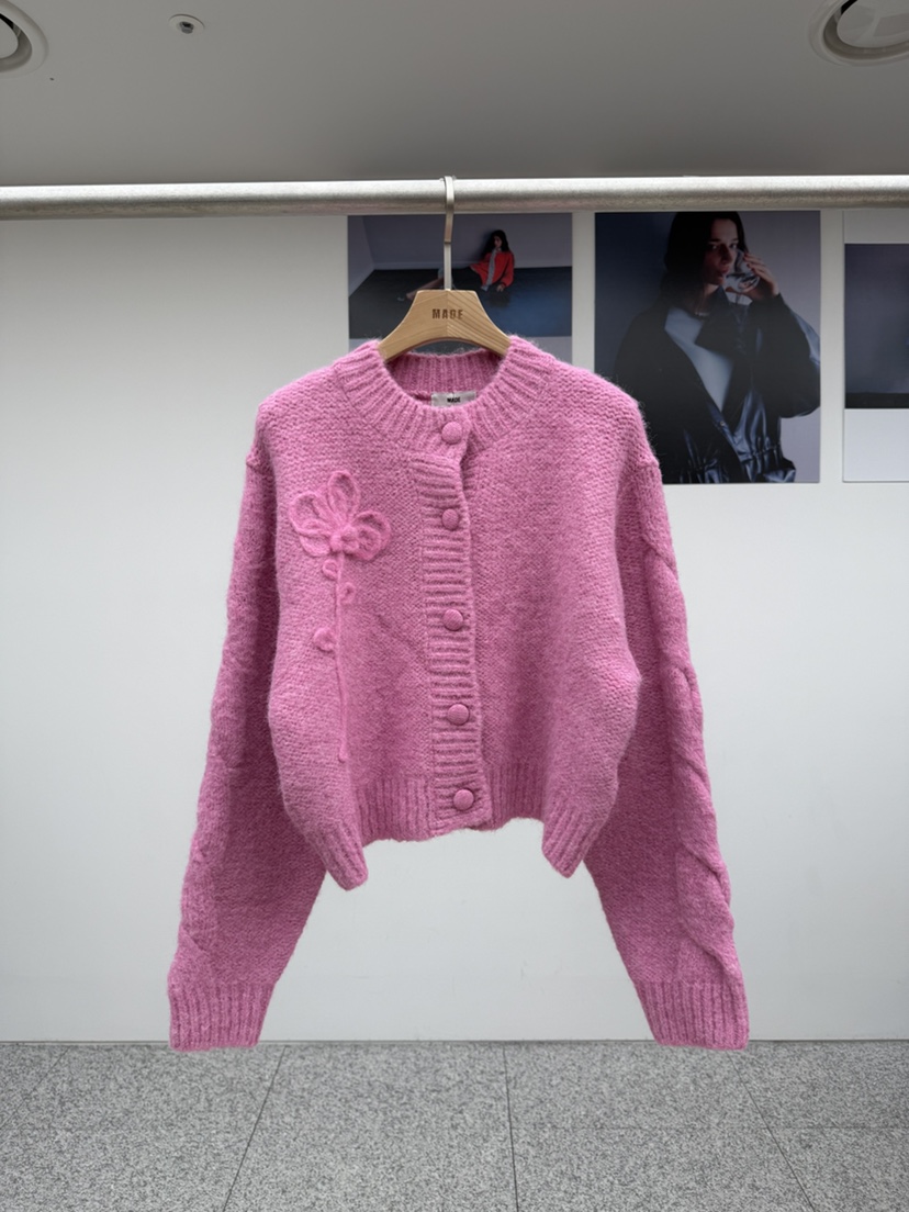 MADE-P東大門㊣代購女裝新款推薦真品休閑時尚職業25秋冬針織衫MADE-P針織衫圖色1