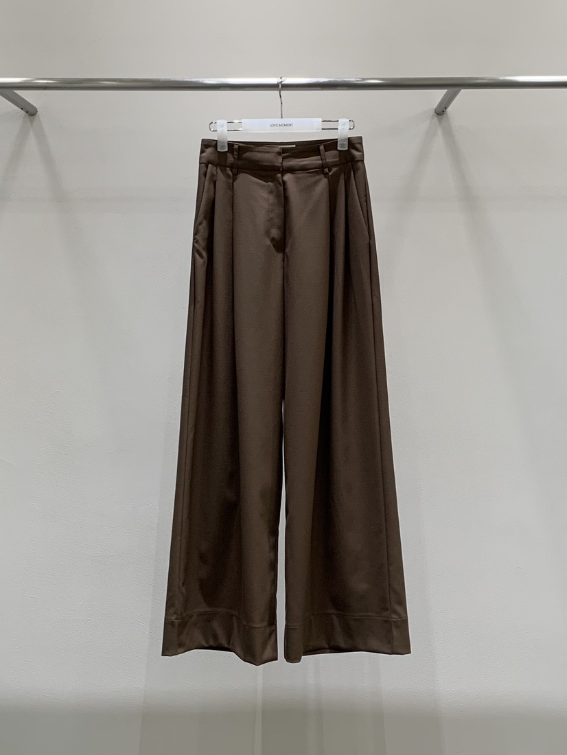 LOVE MOMENT東大門㊣直郵女士新款時尚25秋冬真品人氣休閑褲LOVE MOMENT休閑褲圖色1