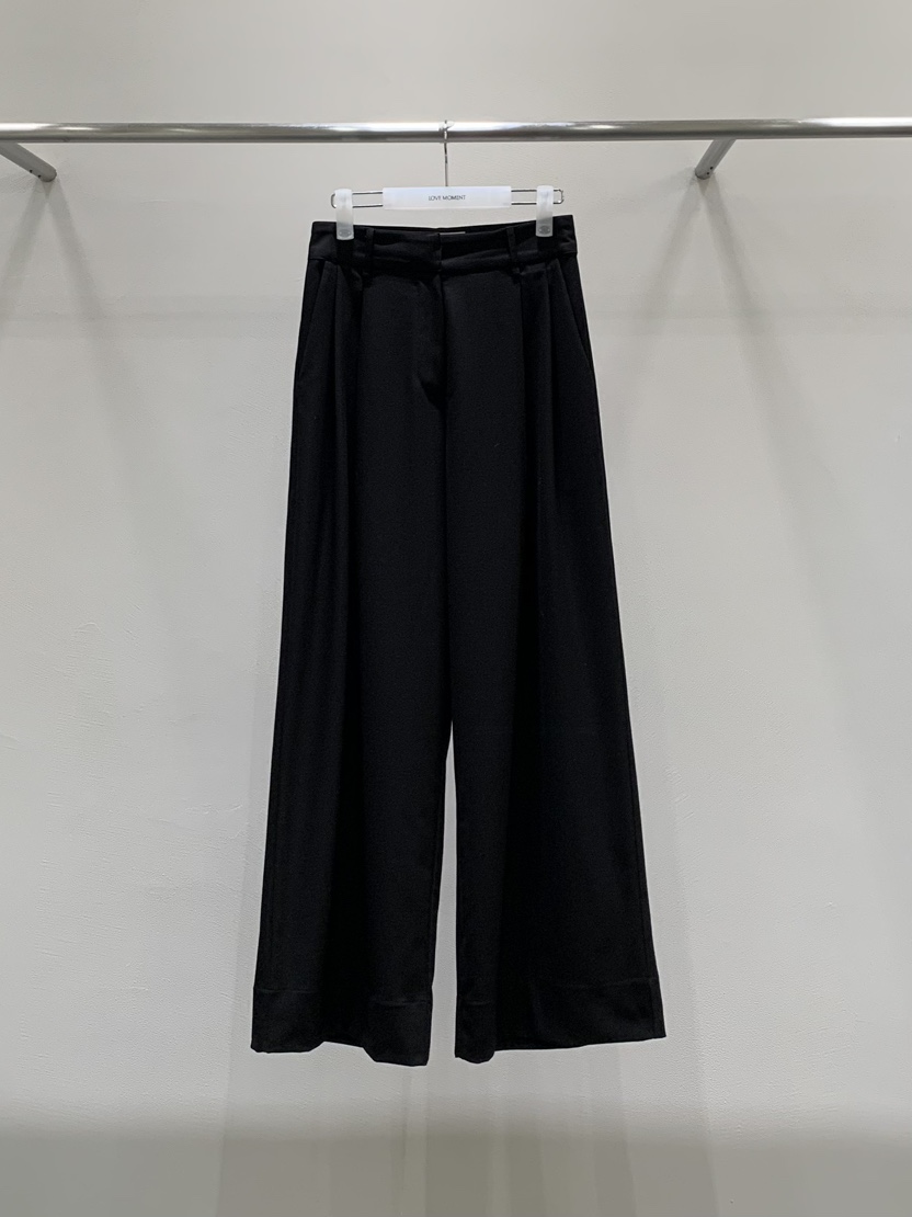 LOVE MOMENT東大門㊣直郵女士新款時尚25秋冬真品人氣休閑褲LOVE MOMENT休閑褲圖色2