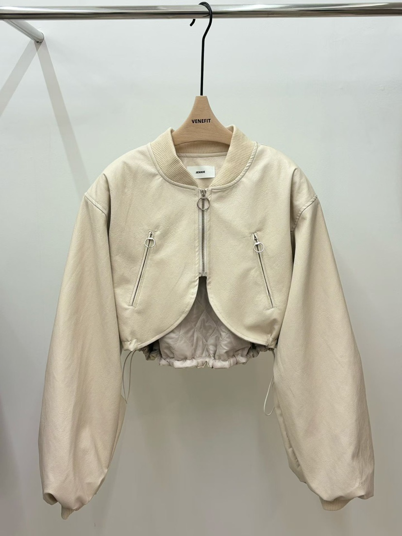 JENNIE韓國代購㊣女士新款真品25秋冬職業推薦熱賣人氣夾克JENNIE/VENEFIT夾克圖色1