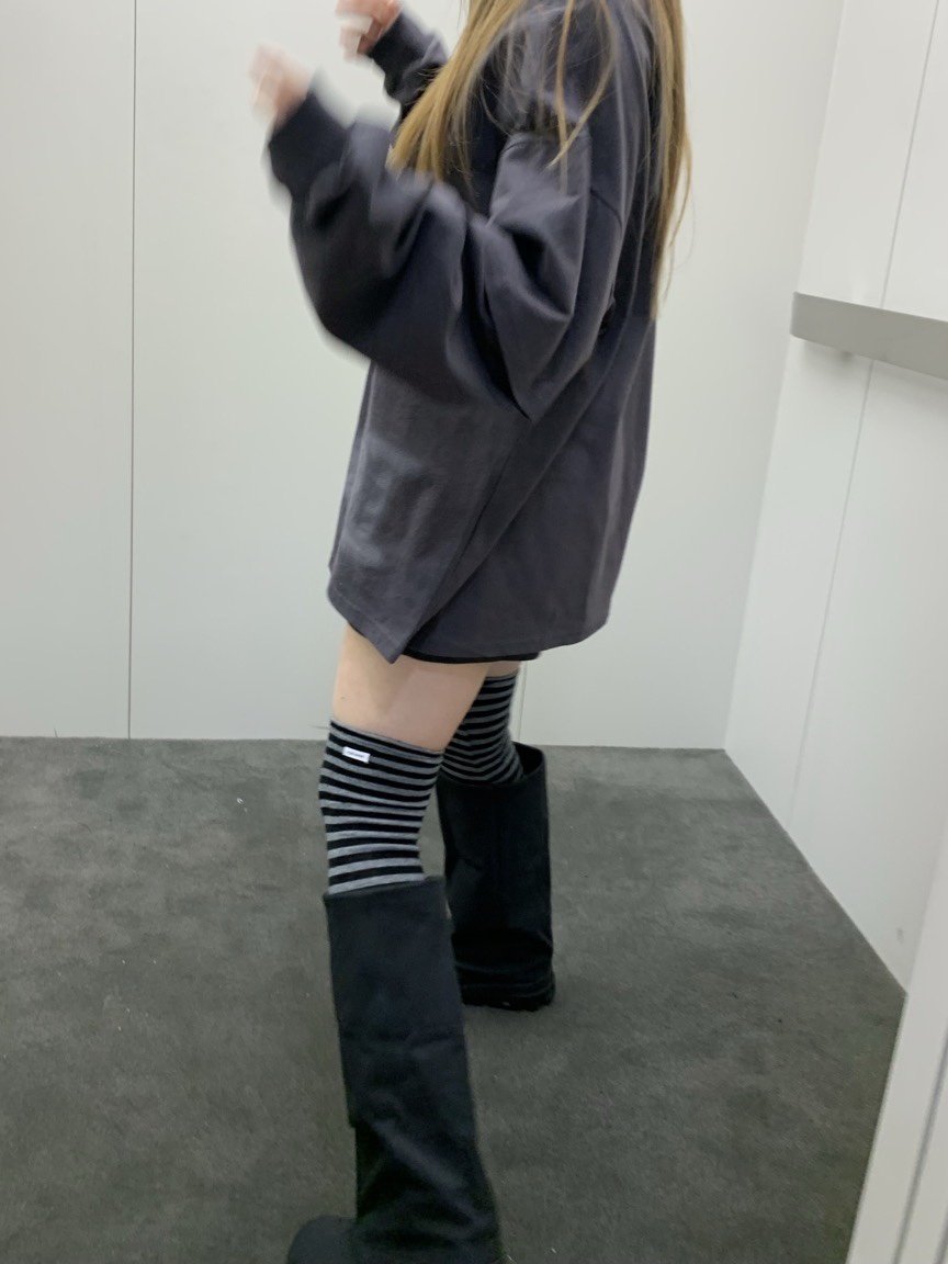 EYEL東大門㊣直郵女裝新款熱賣職業人氣真品時尚長袖T恤雙排扣EYEL長袖T恤