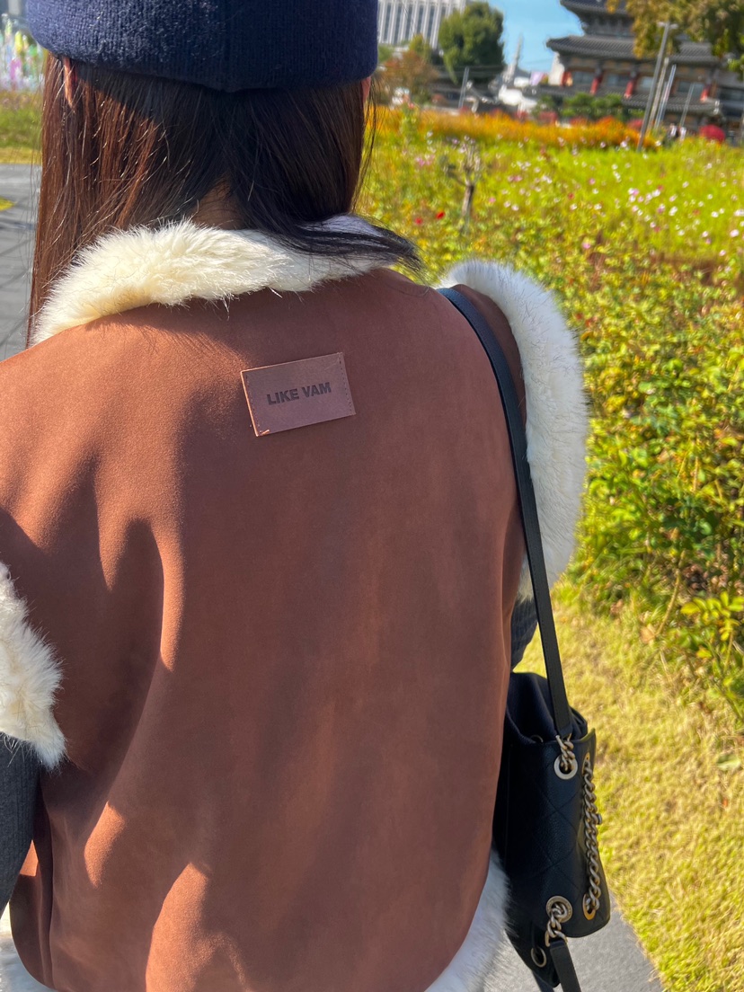 LIKEVAM東大門㊣實拍女裝新款真品人氣25秋冬休閑職業熱賣馬甲LIKEVAM馬甲