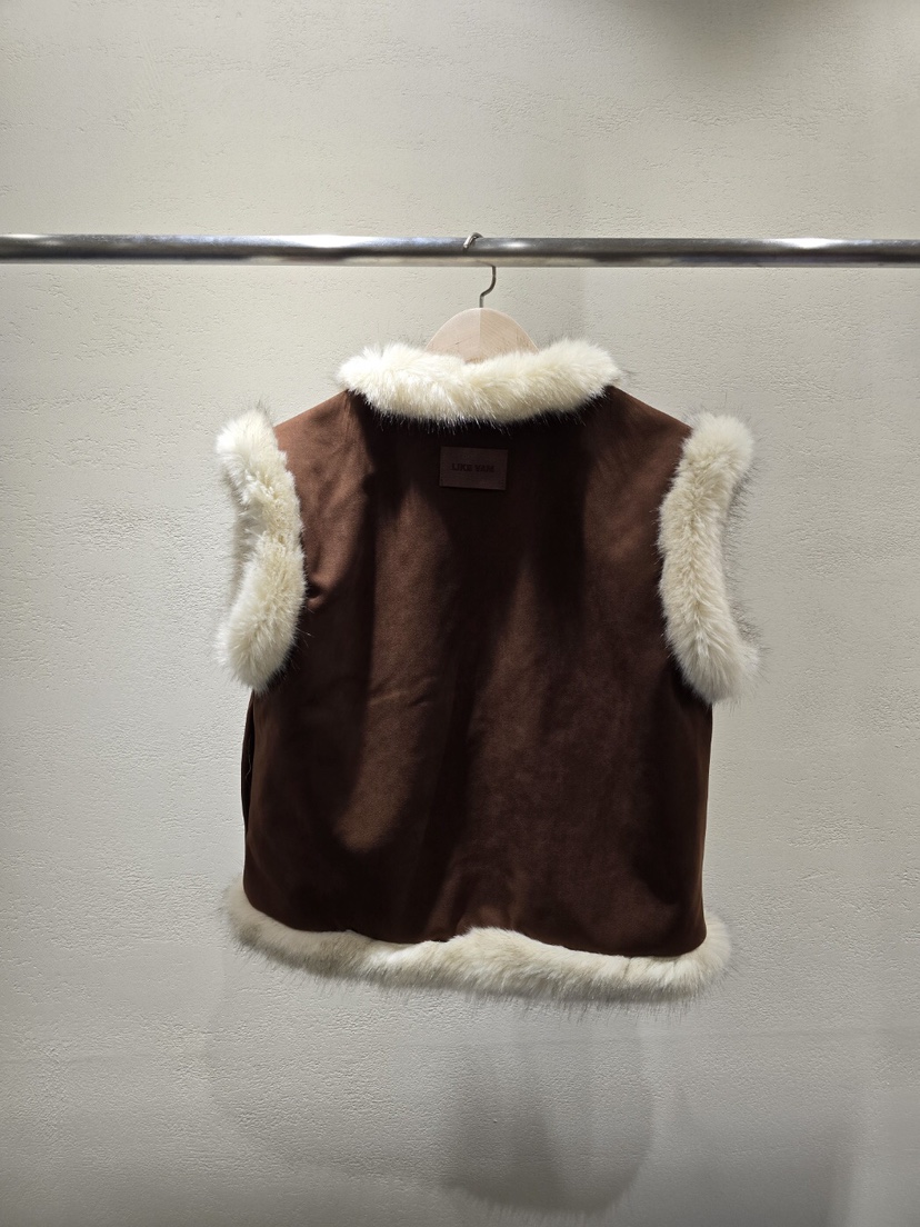 LIKEVAM東大門㊣實拍女裝新款真品人氣25秋冬休閑職業熱賣馬甲LIKEVAM馬甲