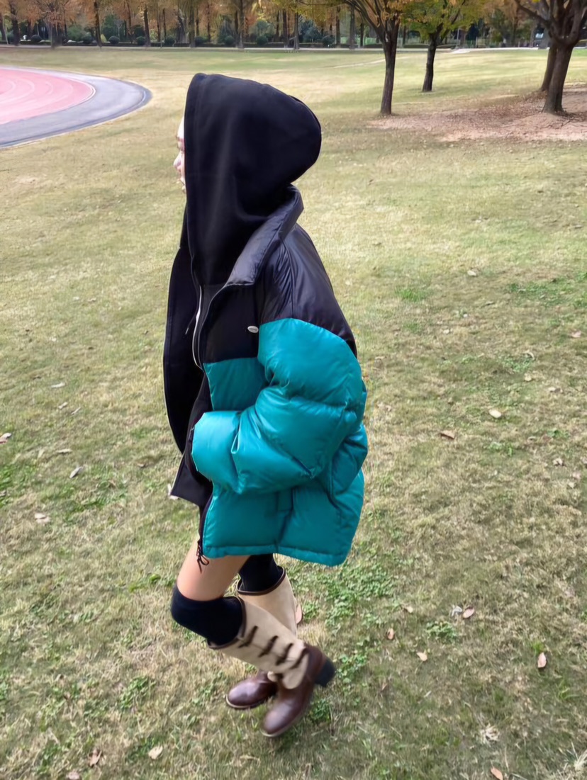 LIKEVAM東大門㊣實拍女士新品人氣熱賣職業推薦短款棉服填充LIKEVAM短款棉服