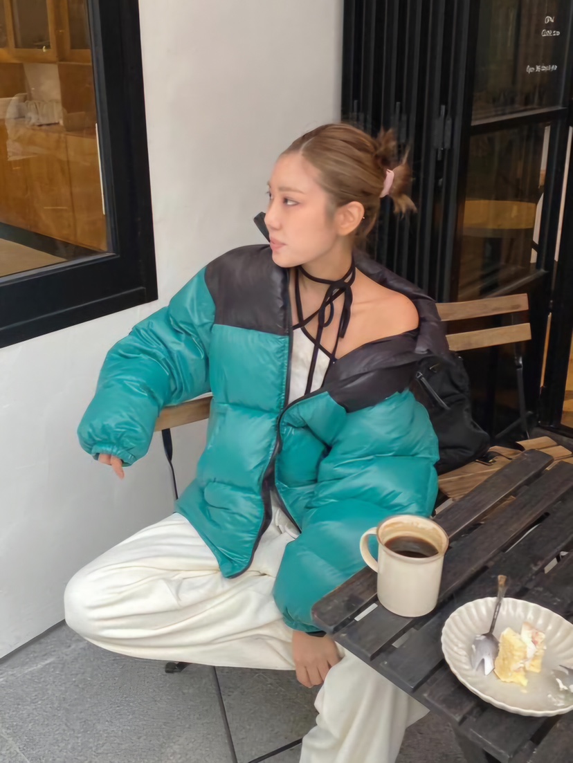 LIKEVAM東大門㊣實拍女士新品人氣熱賣職業推薦短款棉服填充LIKEVAM短款棉服