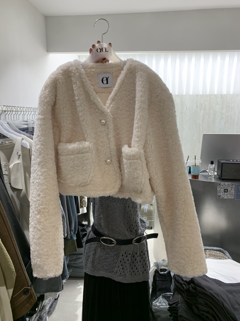 EYEL東大門㊣直郵女裝新品25秋冬休閑推薦時尚真品職業夾克EYEL夾克圖色1