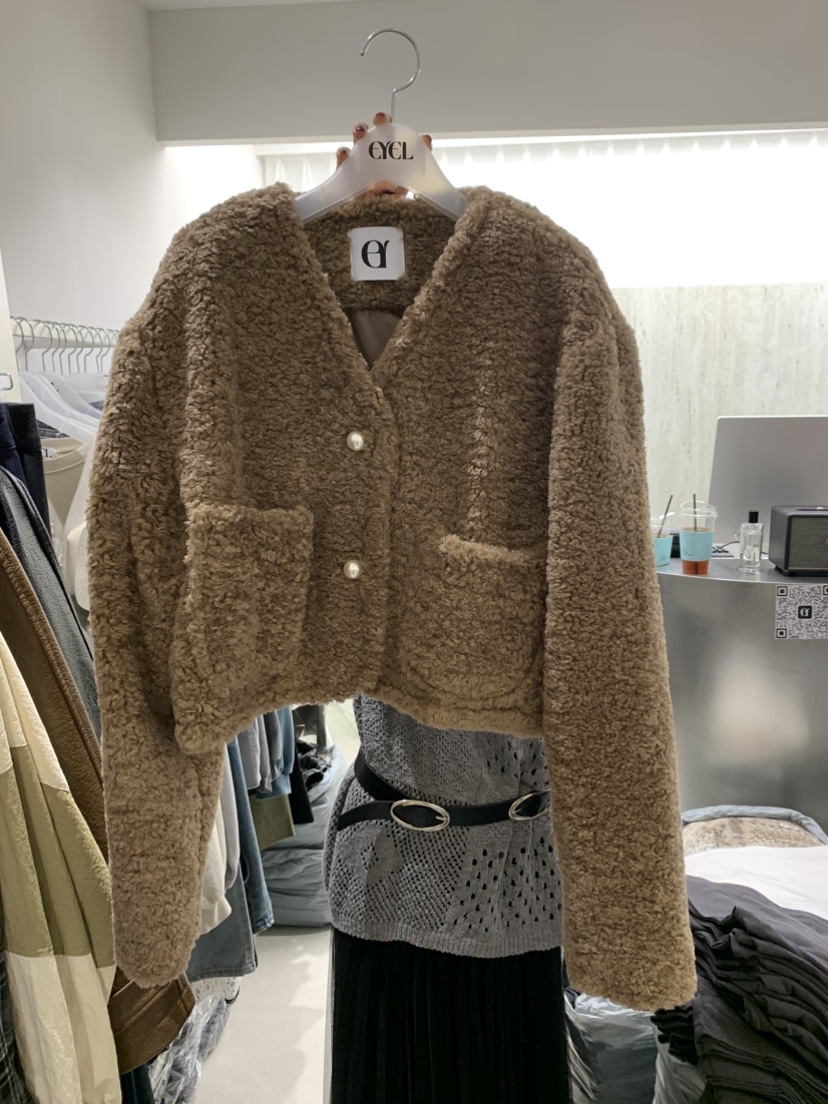 EYEL東大門㊣直郵女裝新品25秋冬休閑推薦時尚真品職業夾克EYEL夾克圖色2