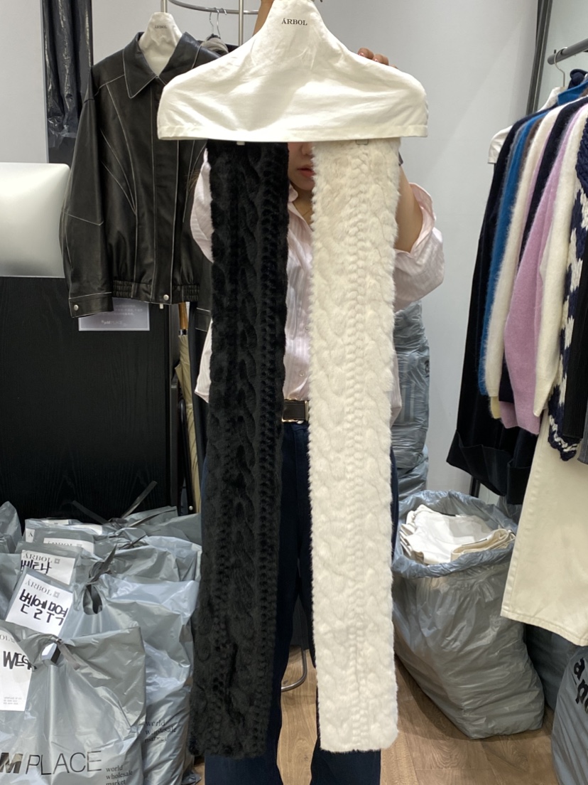 ARBOL東大門㊣實拍女裝新品時尚25秋冬真品推薦人氣圍巾披肩ARBOL圍巾/披肩