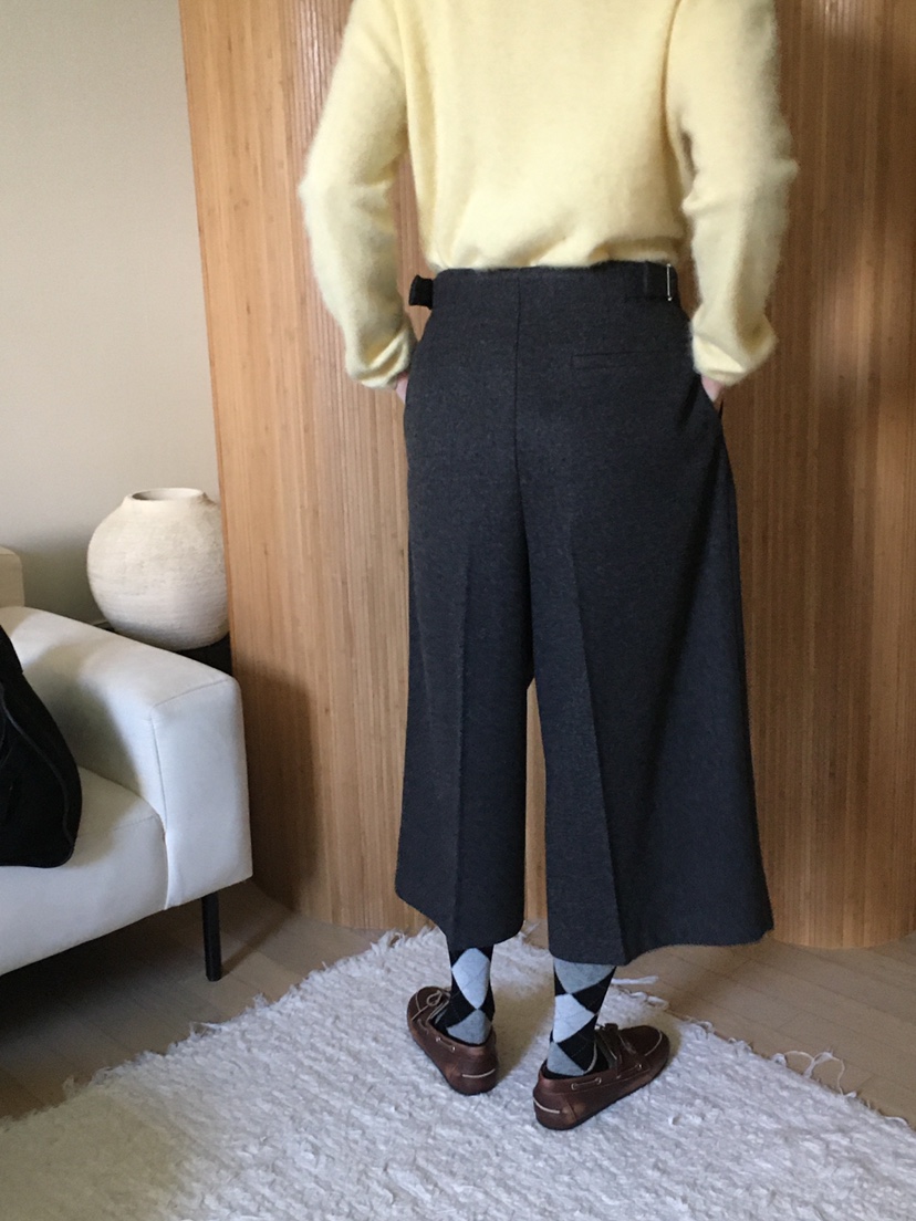 ARBOL韓國直郵㊣女裝新品真品25秋冬時尚職業人氣休閑褲羊毛ARBOL休閑褲