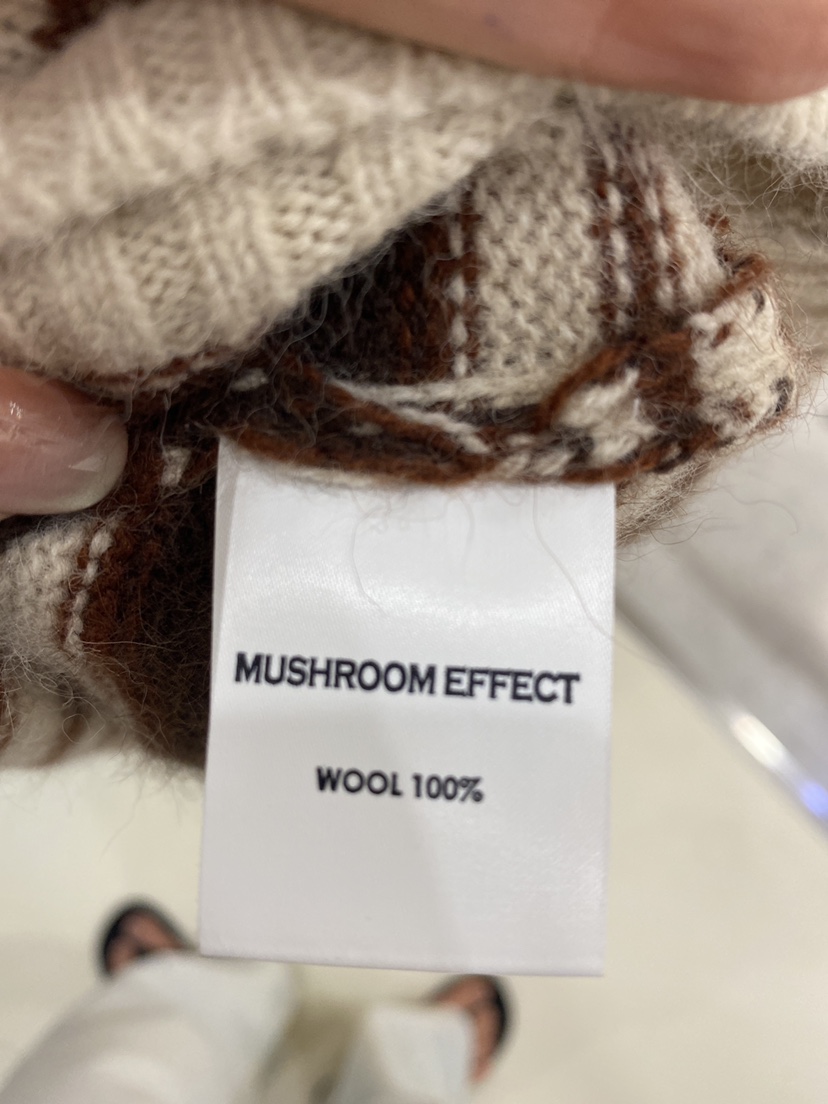 MUSHROOM EFFECT東大門㊣直郵女士新款職業真品推薦針織衫MUSHROOM EFFECT針織衫